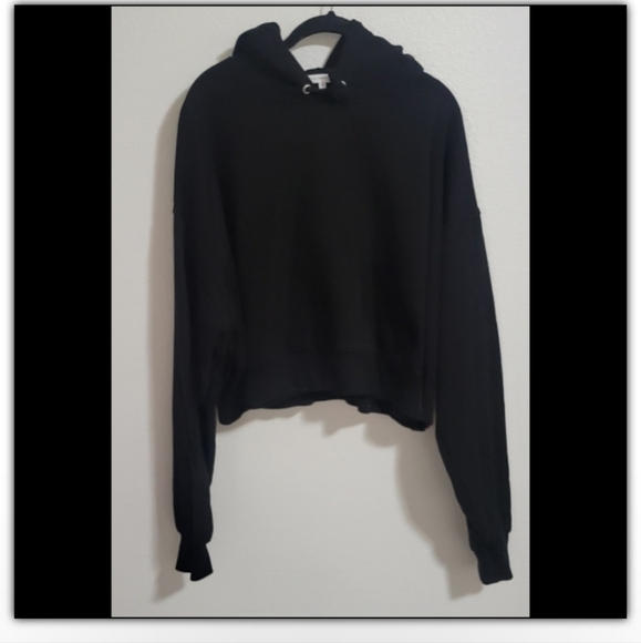 NWOT Good American 3xl cropped sweatshirt see description - Picture 1 of 8